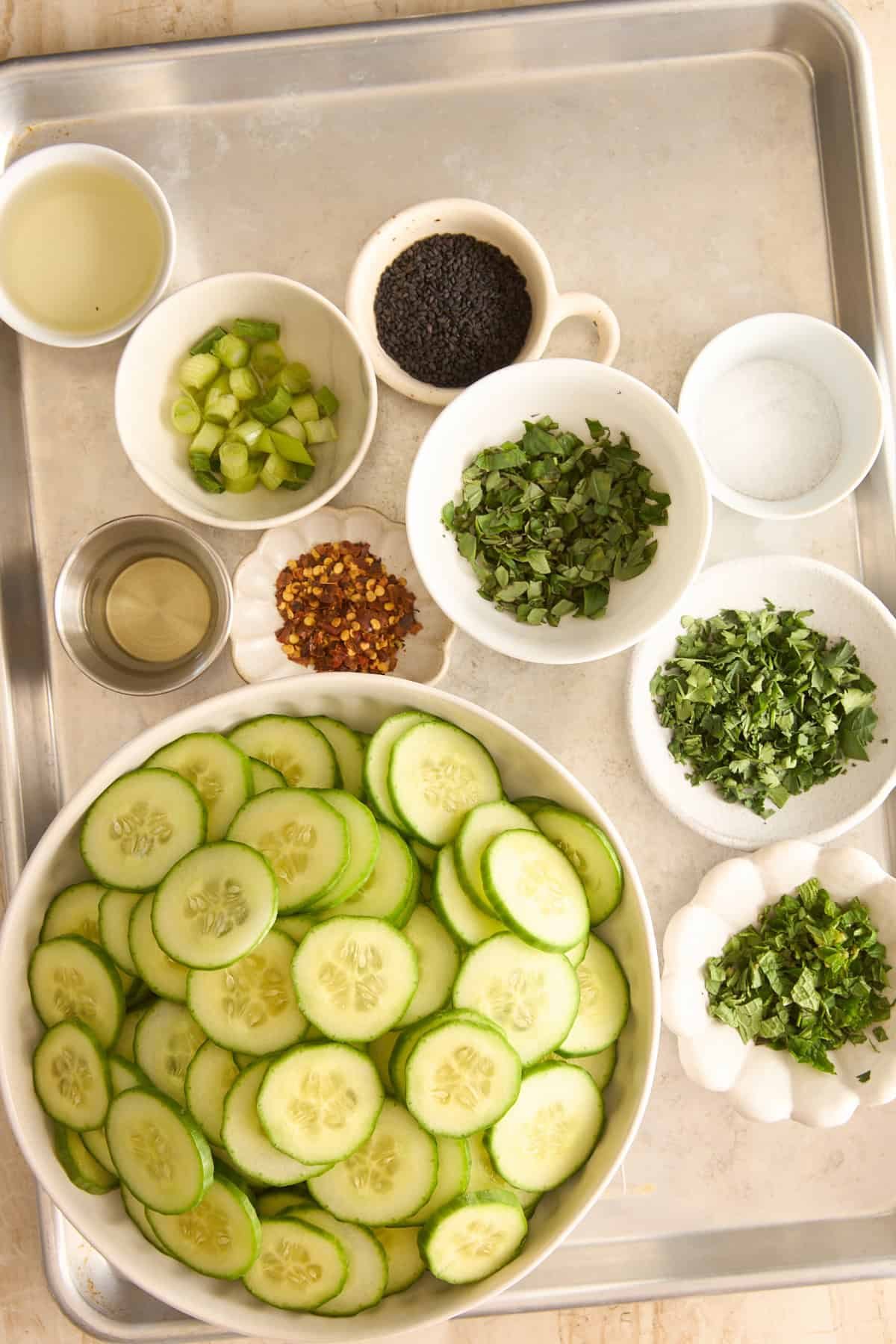 Ingredients for the recipe