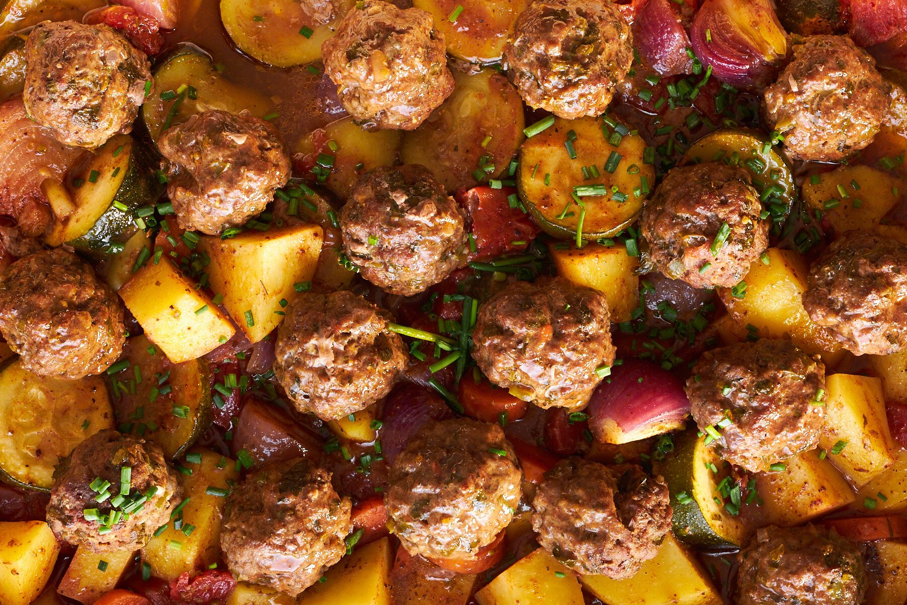 Beef kofta bake.