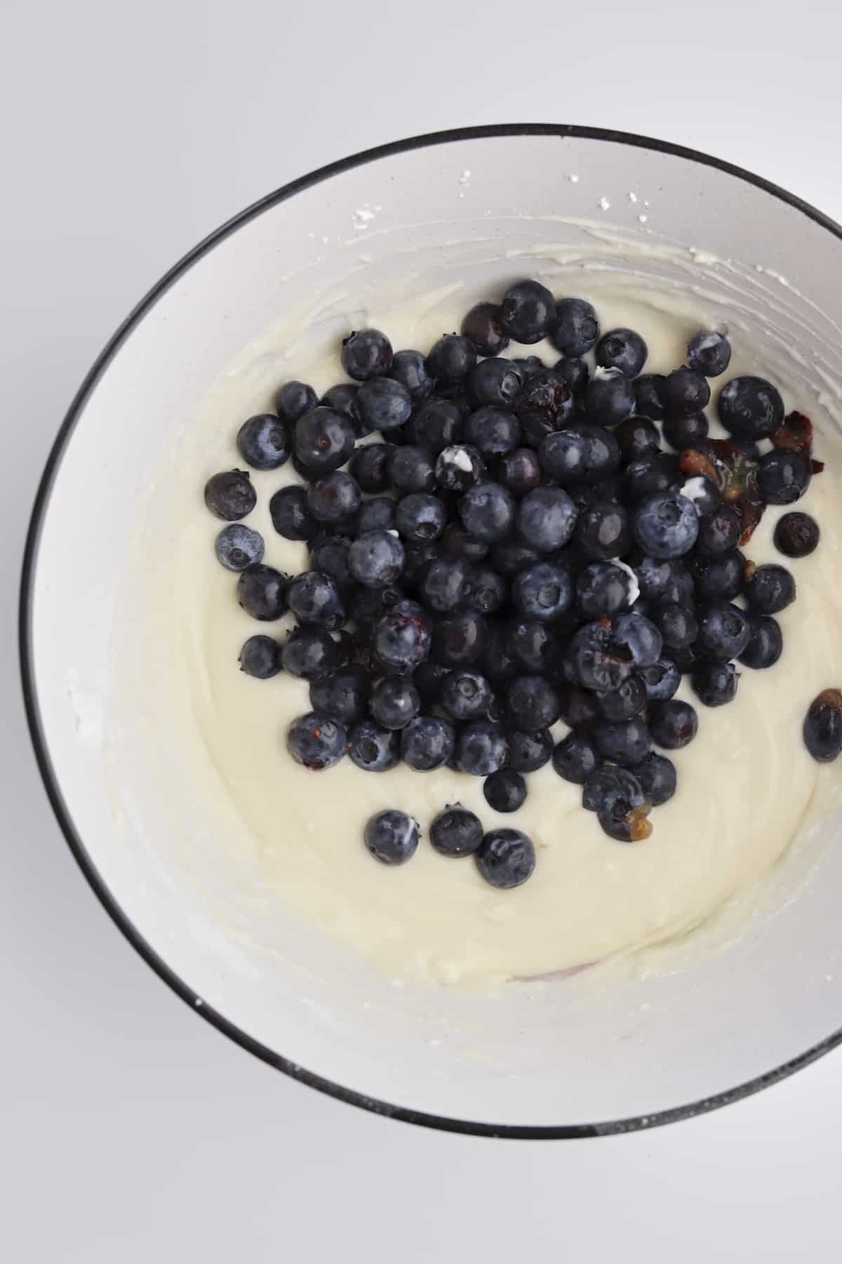 Filling ingredients in a bowl