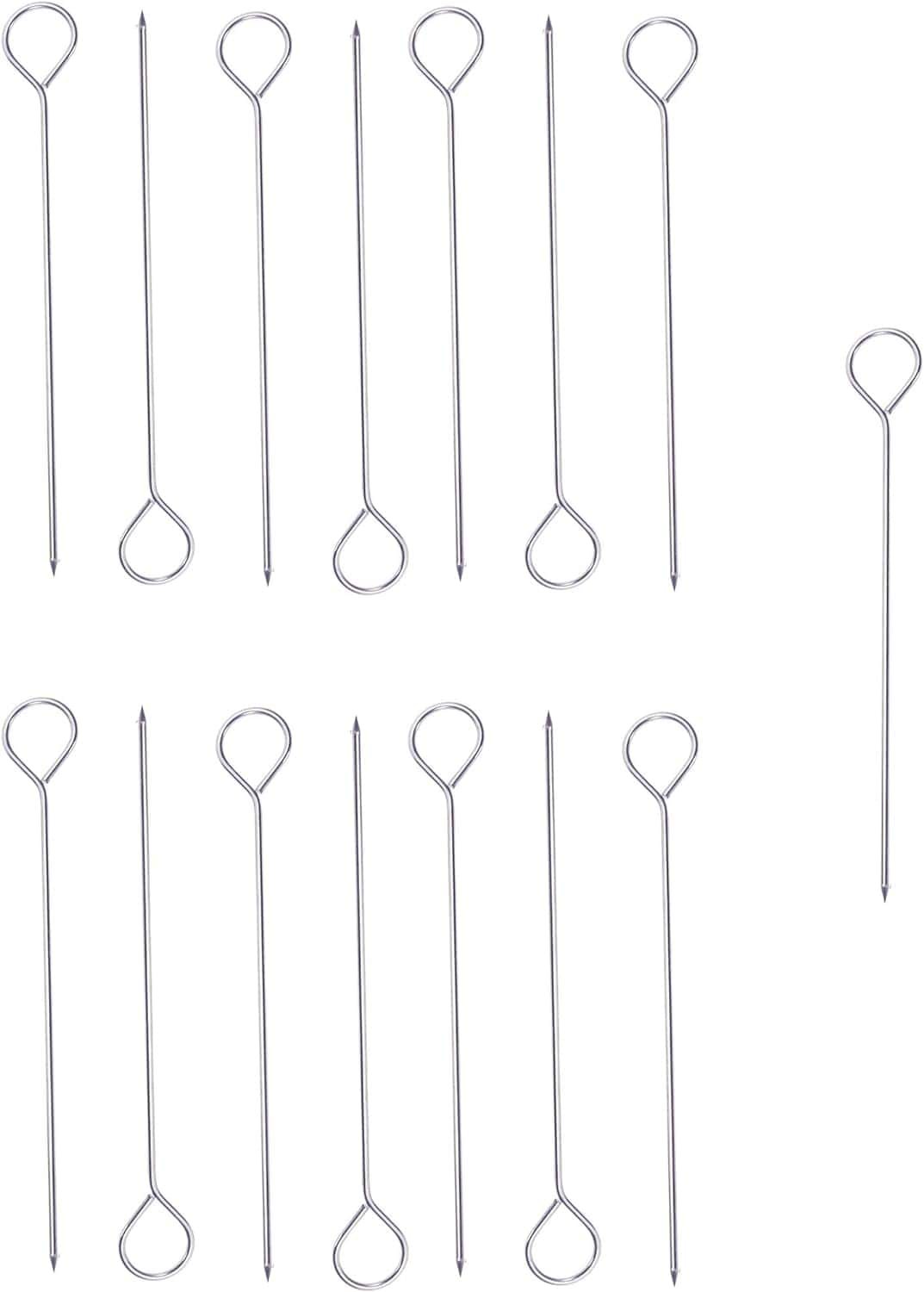 Metal skewers.