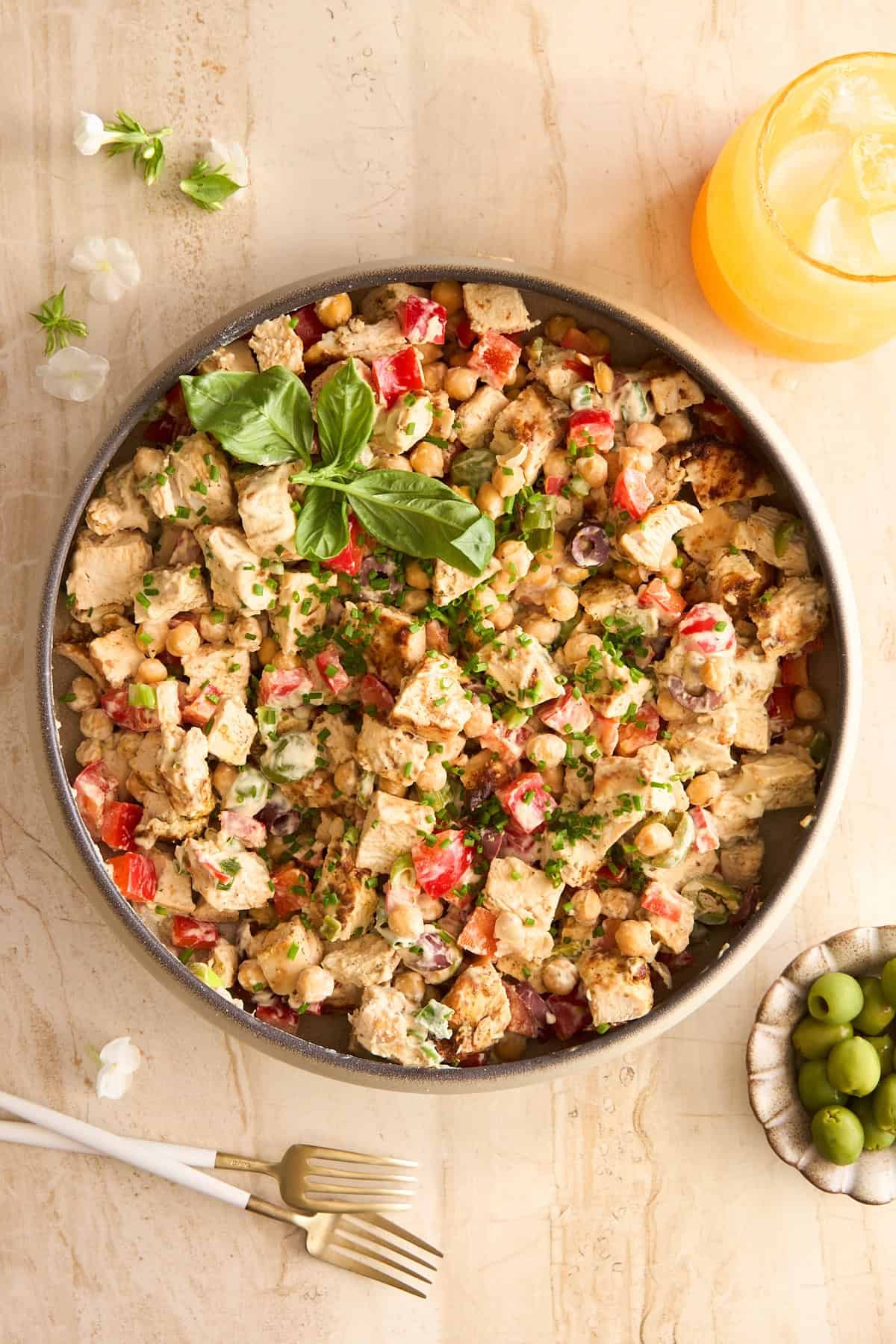 Chickpea Chicken Salad
