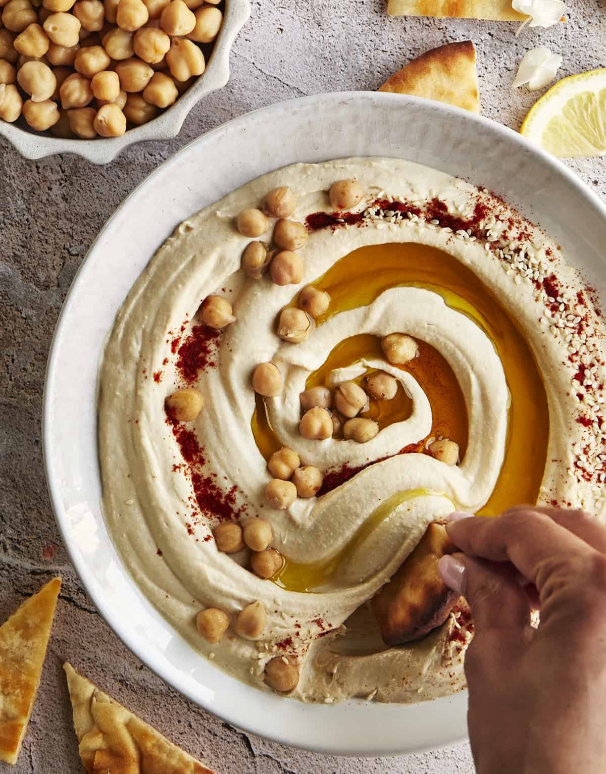 The Finest Healthy Chickpea Hummus dish