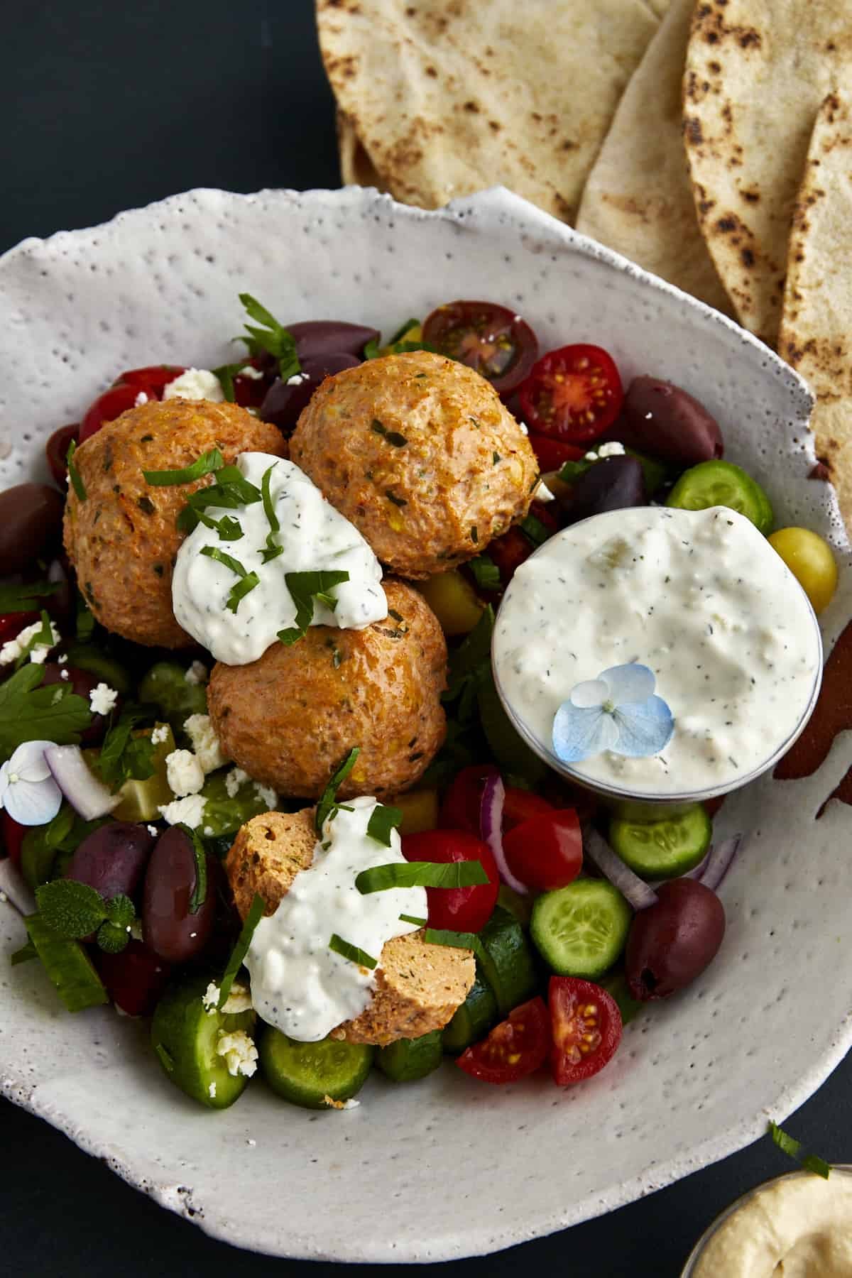Simple Chicken Shawarma Meatballs