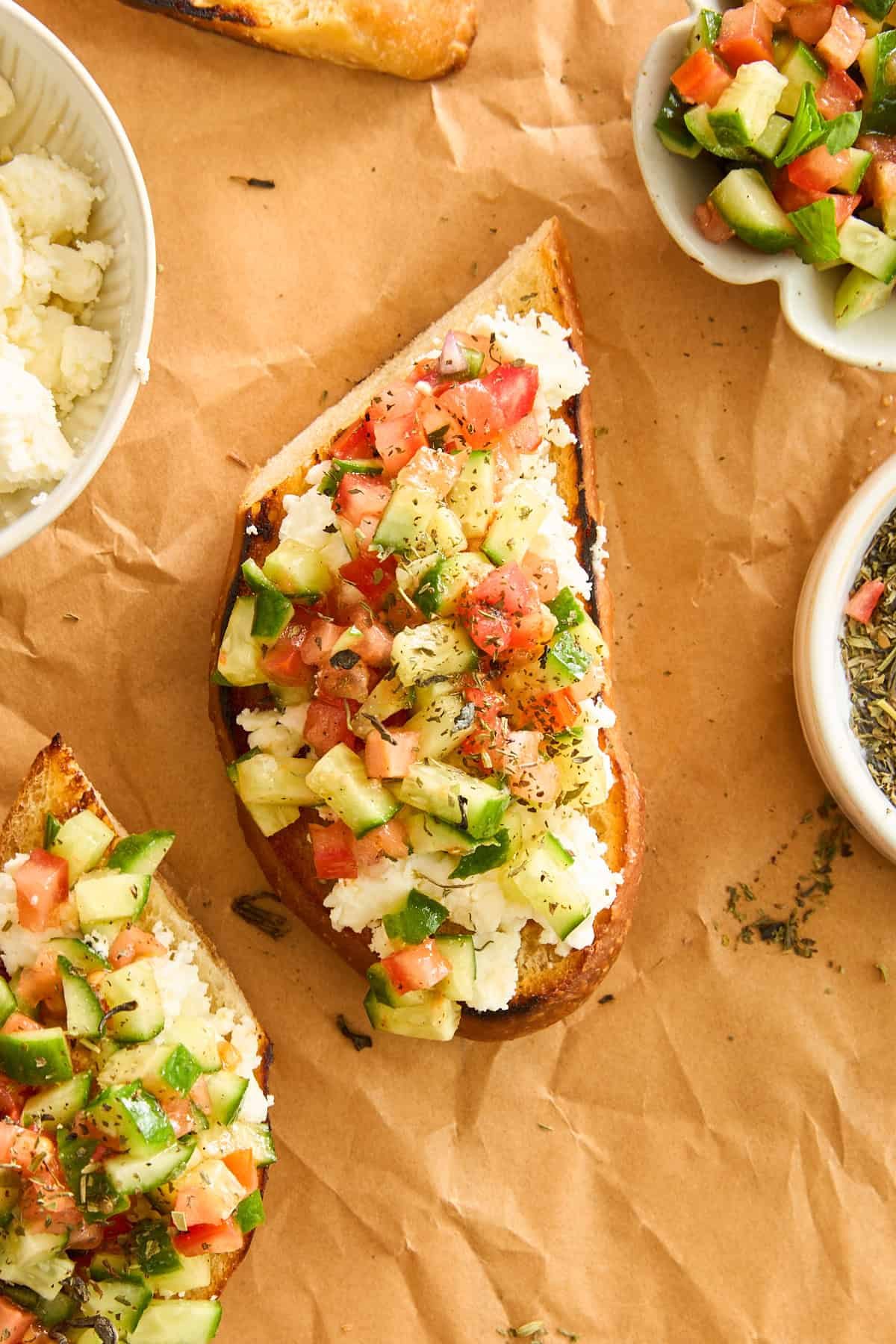 Simple Feta Toast