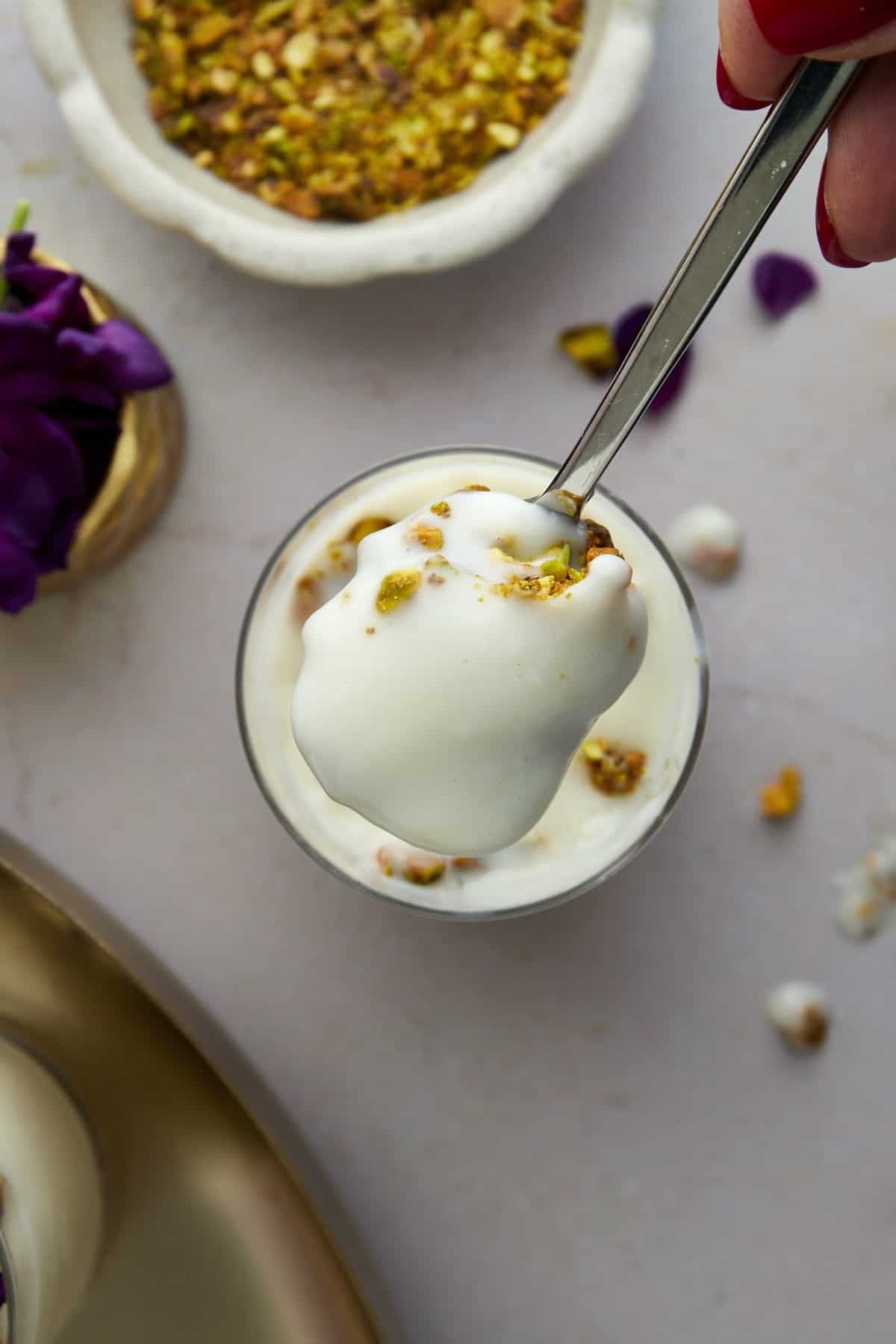 a spoonful of mahalabia
