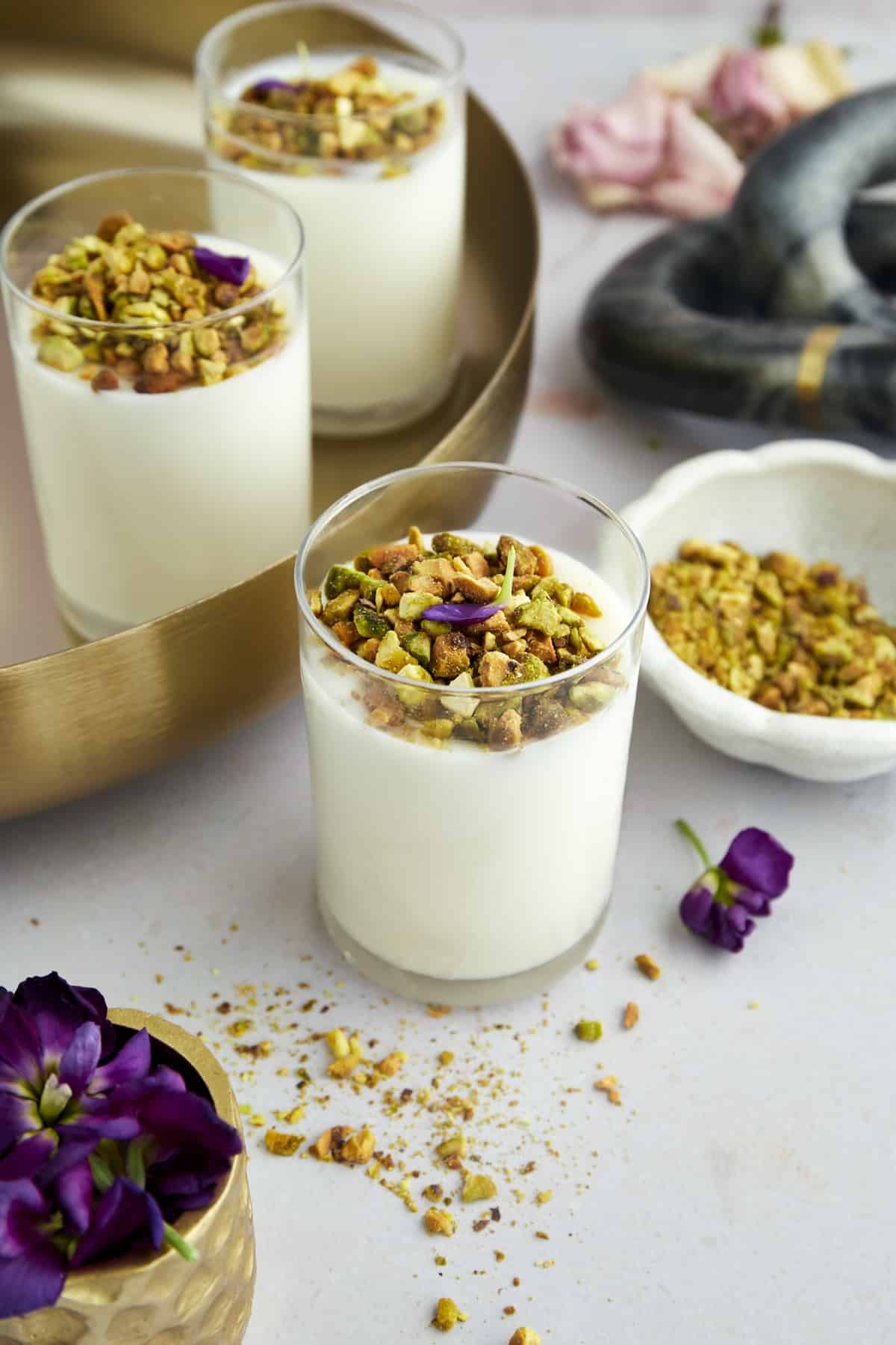 Simple Mahalabia (Middle Eastern Milk Pudding)