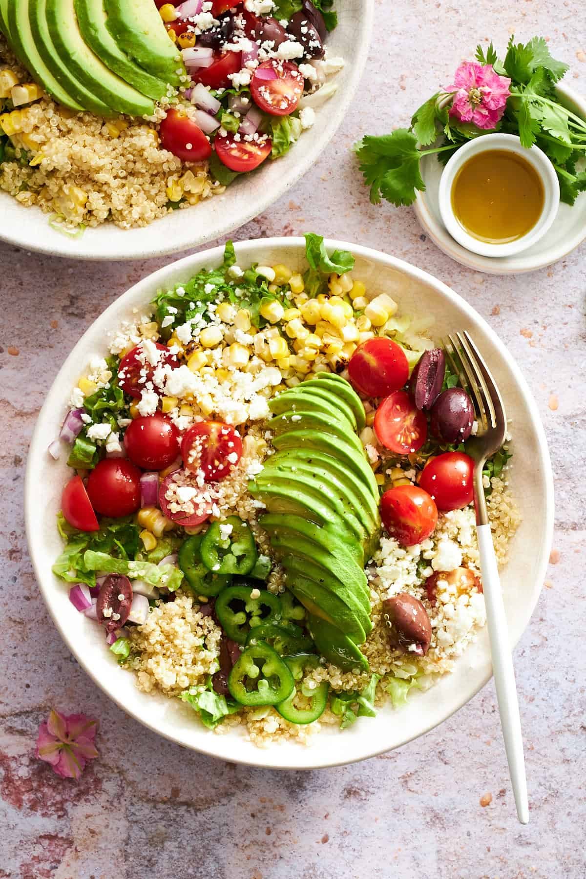 Mexican quinoa salad