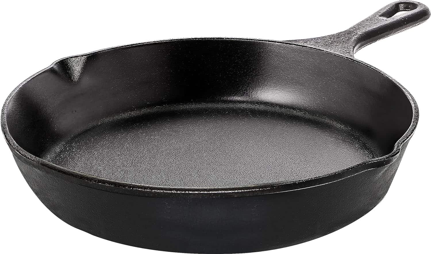 cast iron skillet.