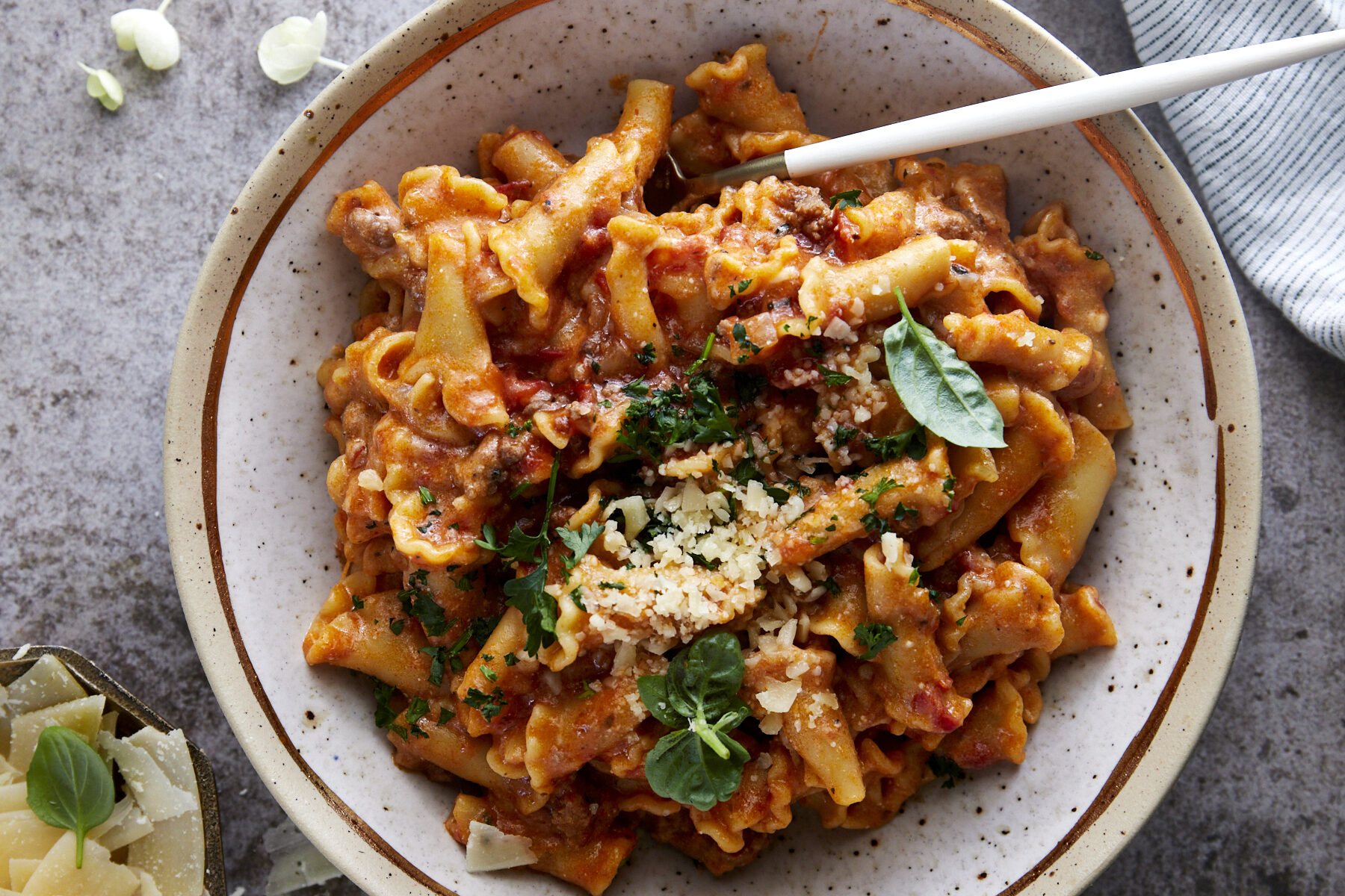 Simple One Pot Lasagna