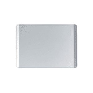 Crate & Barrel Silver Non-Stick Cookie Sheet.
