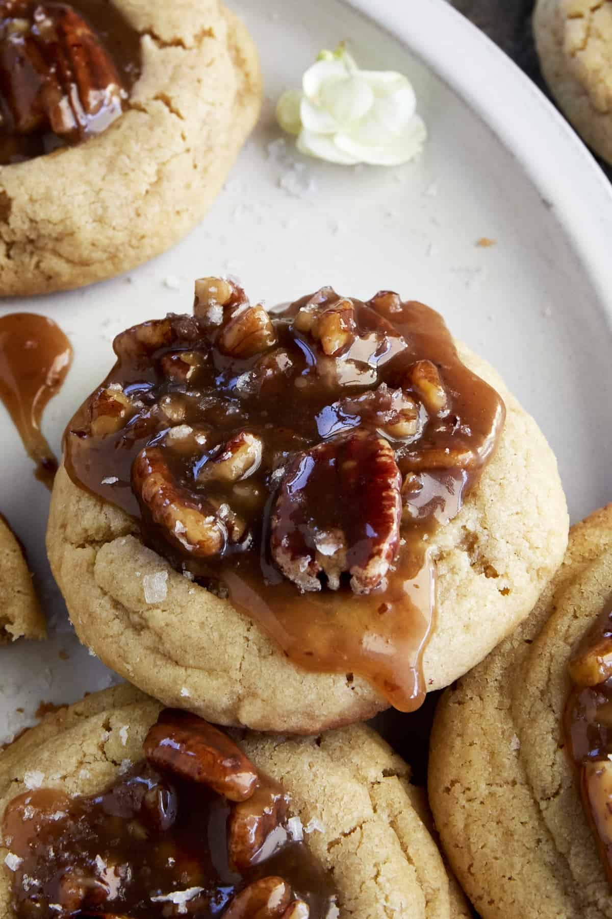 Pecan pie cookies.