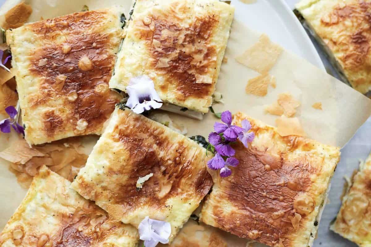 Egyptian Goulash: Phyllo Spinach Pie