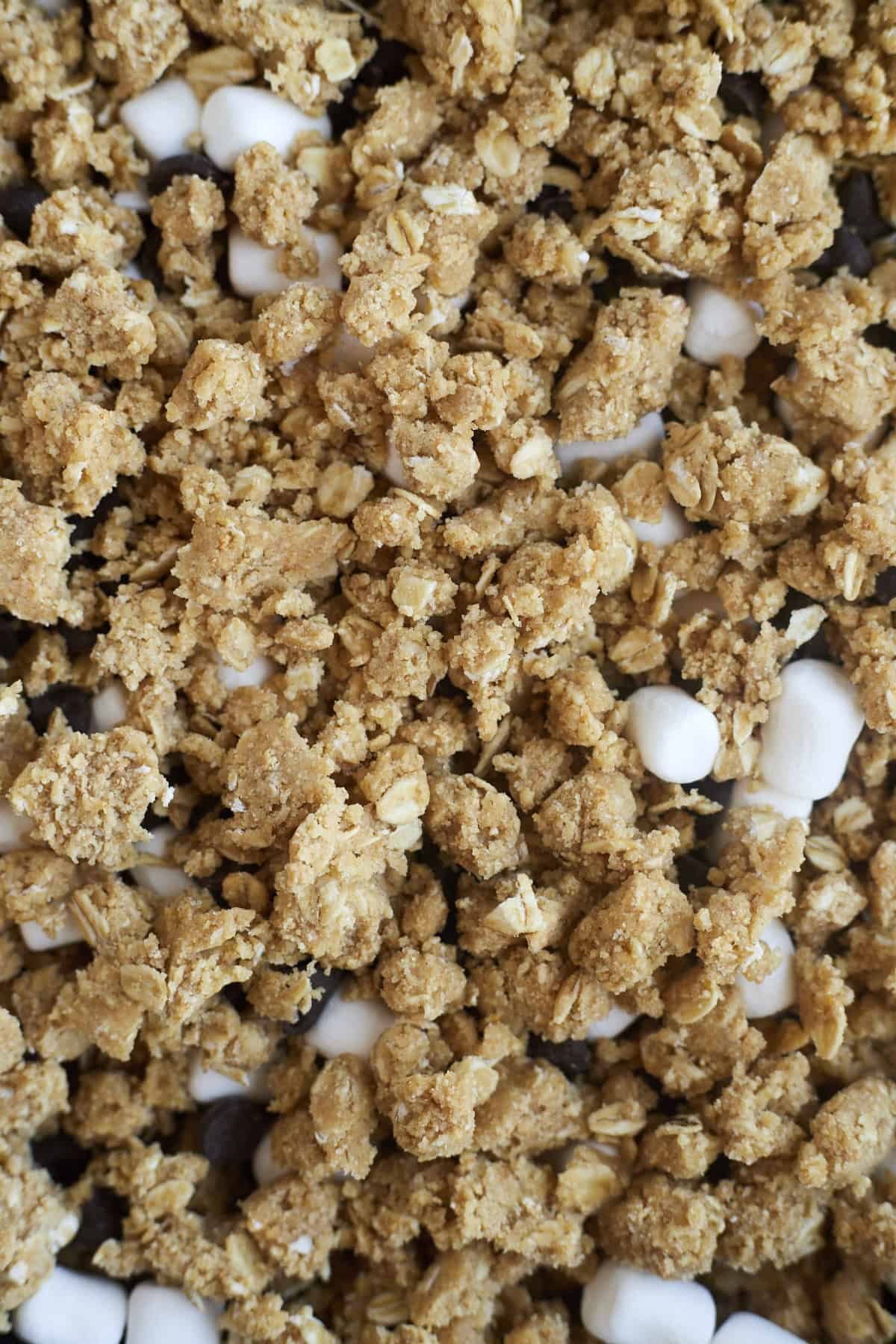 s'mores oatmeal cookie skillet.