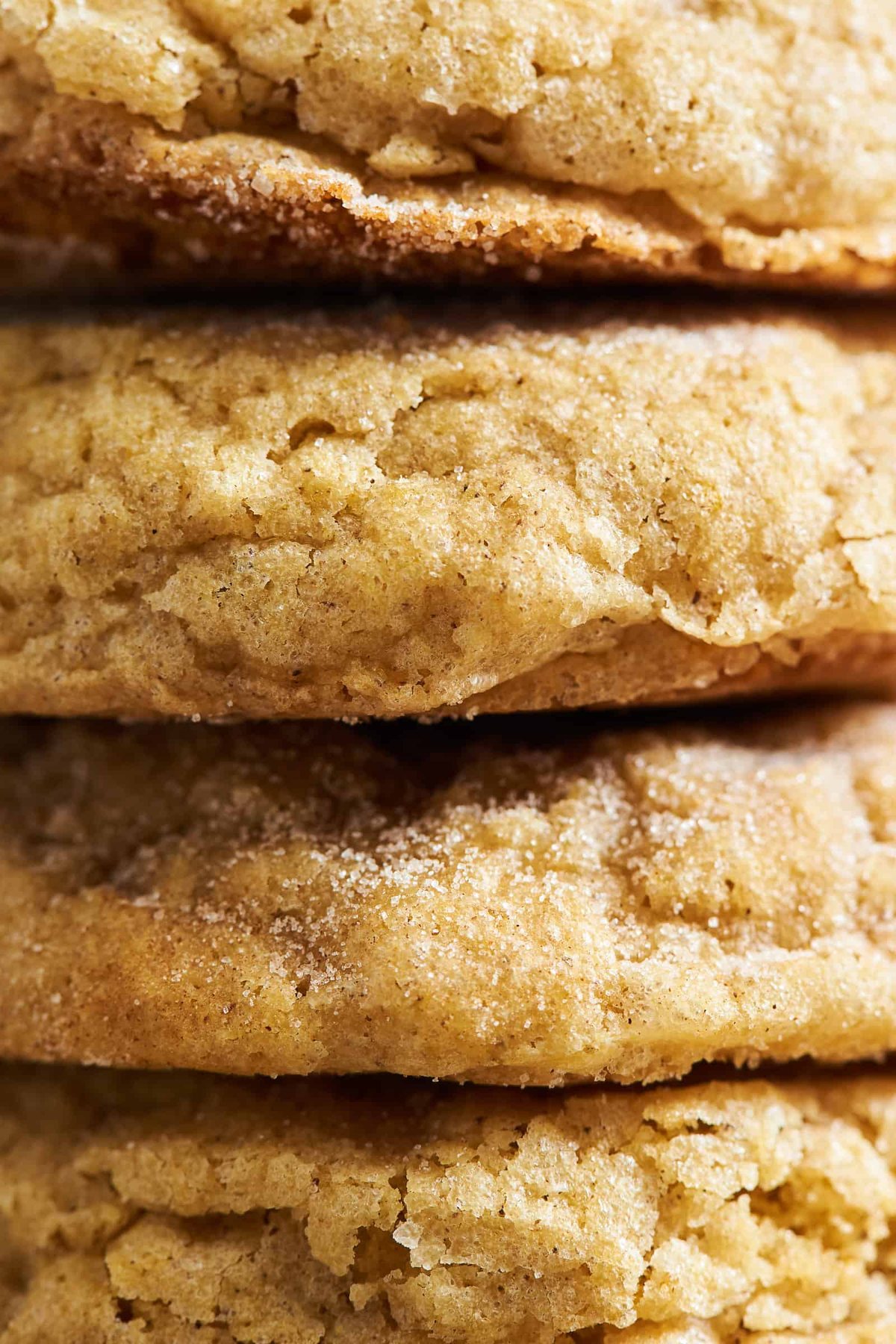 Close up of soft pumpkin sugar cookies.