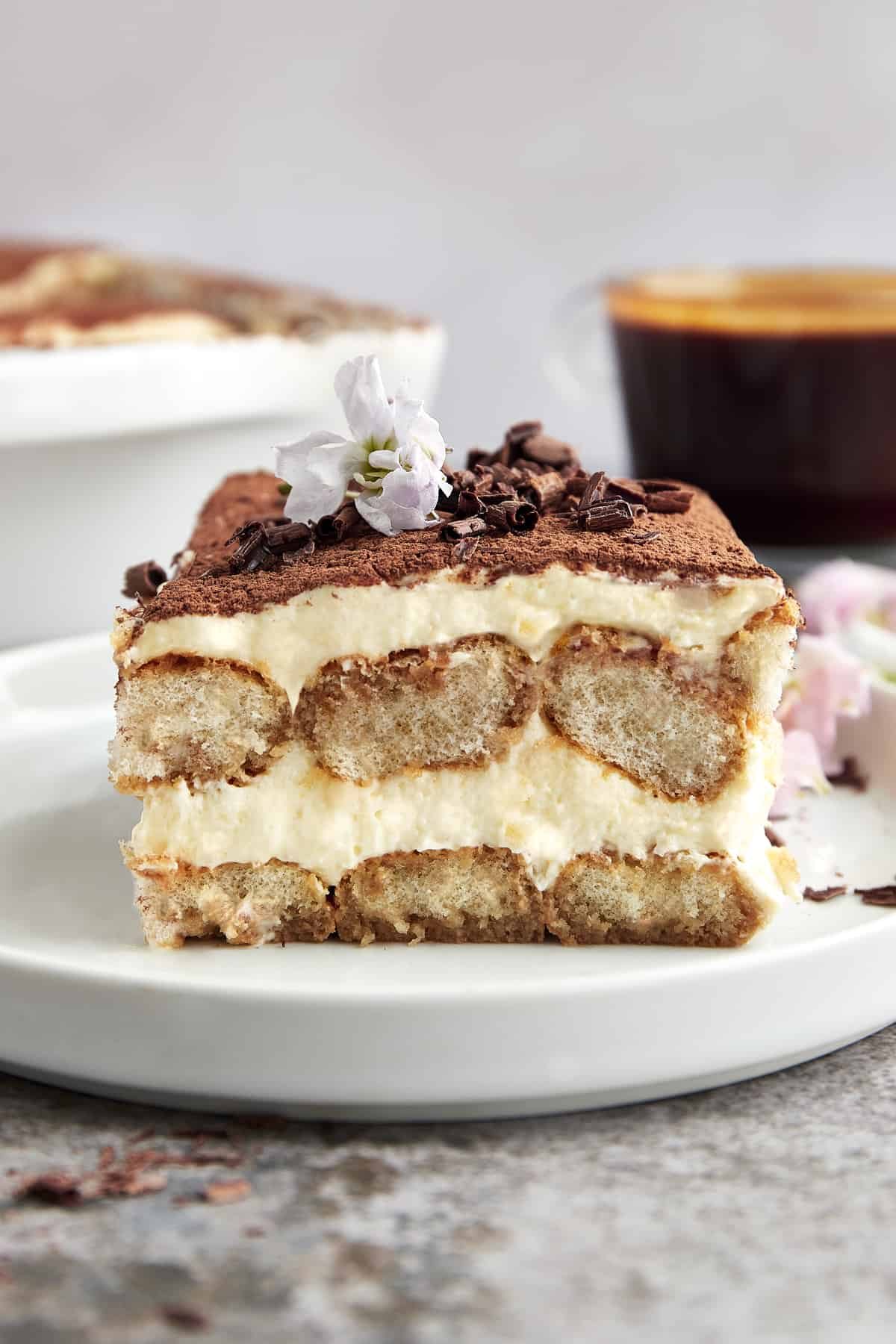 The Finest Simple Tiramisu dish