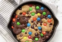 Ultimate Skillet M&M Brookie