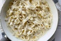 One Pan Alfredo Delight