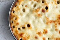 Golden Honeycomb Rigatoni Bake