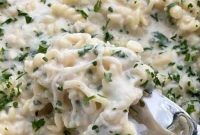 Zesty Lemon Garlic Parmesan Pasta