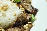 Tender Beef and Vibrant Snow Pea Medley