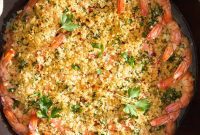 Effortless Baked Shrimp Scampi