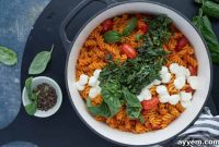 Effortless One Pot Caprese Pasta