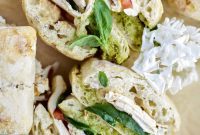 Fresh Turkey Caprese Sandwich