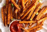 Crispy Oven Sweet Potato Fries