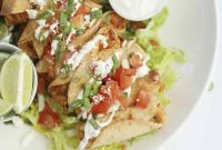 Crispy Mini Air Fryer Chicken Taquitos