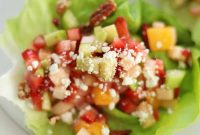 Vibrant Fruit Medley Lettuce Cups