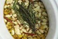 Slow Cooker Silky Spicy Garlic Confit