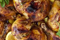 Golden Roasted Middle Eastern Chicken and Potatoes