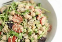 Smoky Vegan Roasted Eggplant and Herb Salad