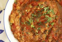 Authentic Moroccan Zaalouk