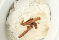 Creamy Slow Cooker Coconut Sticky Rice