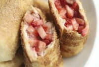 Decadent Strawberry Cheesecake Chimichanga