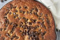 Skillet Chocolate Chip Banana Bread