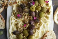 Indulgent Roasted Garlic and Olive Butter Board