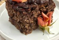 Decadent Chocolate Baked Oats