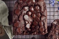 Rich Chocolate Banana Loaf