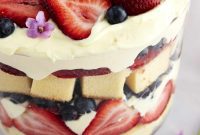 Lazy Summer Berry Trifle