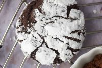 Fudgy Chocolate Crinkle Cookies