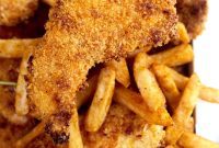 Golden Parmesan Crusted Chicken Tenders