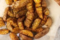 Golden Zaatar Air Fryer Potato Wedges