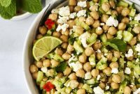 Refreshing Chickpea Feta Salad