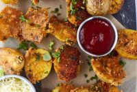 Garlic Parmesan Roasted Potatoes