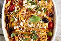 Rustic Mediterranean Spaghetti Casserole
