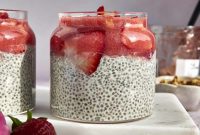 Coconut Strawberry Chia Delight