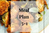 Weekly Meal Plan – Week 1
