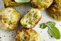 Air Fryer Jalapeño Popper Chicken Meatballs